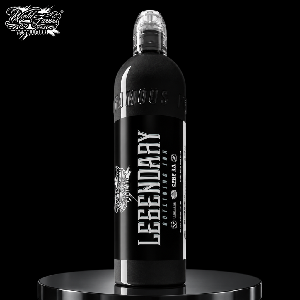 World Famous Ink Legendary Blk Outlining 240ml