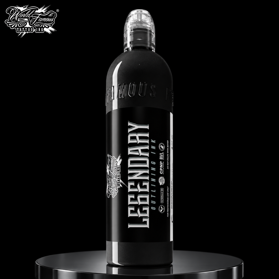 World Famous Ink Legendary Blk Outlining 240ml