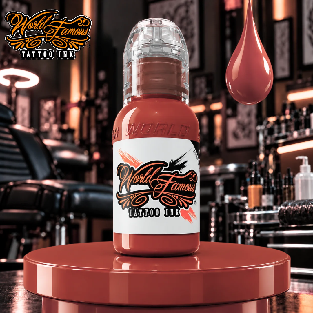 World Famous Ink Mars Sand Red 1oz