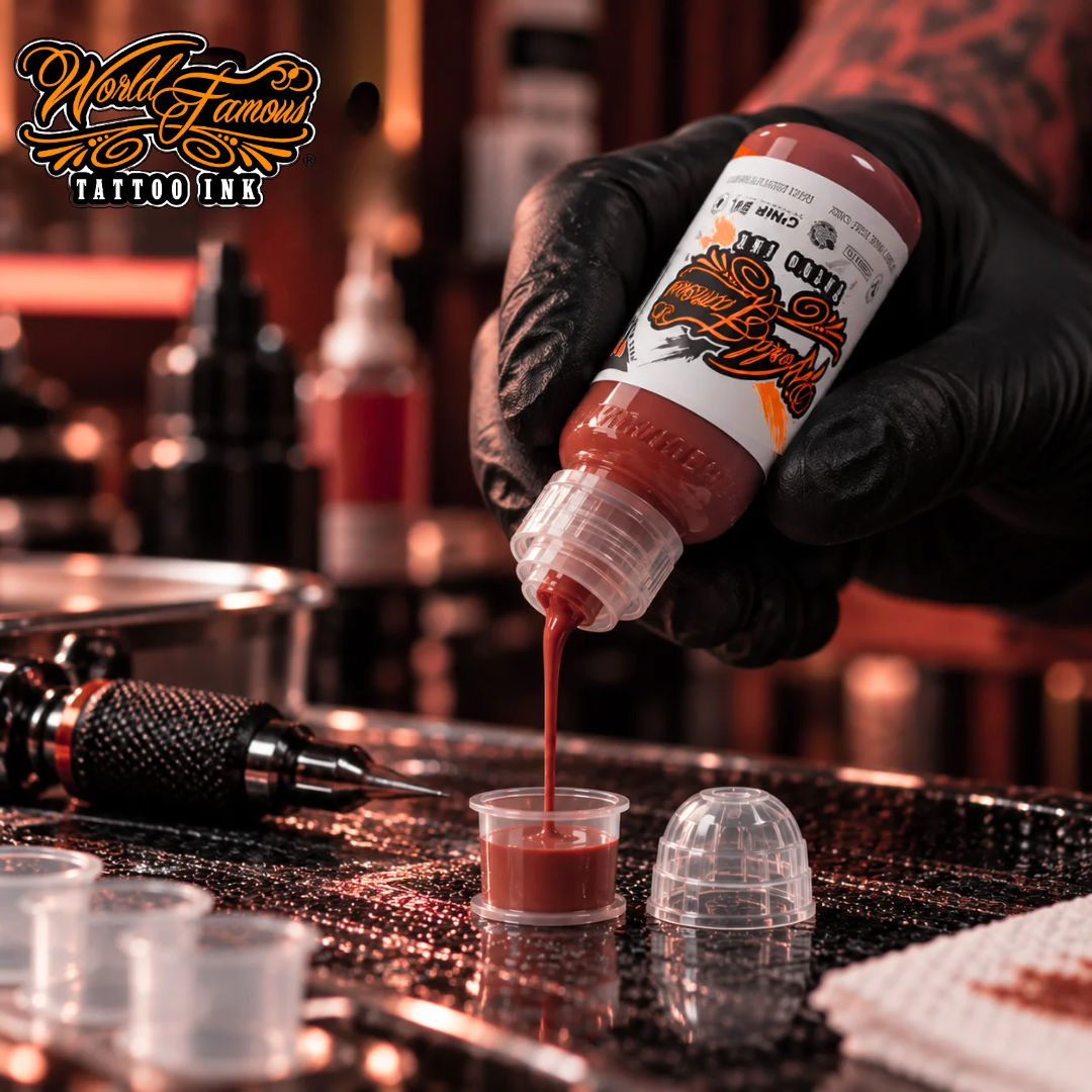World Famous Ink Mars Sand Red 1oz