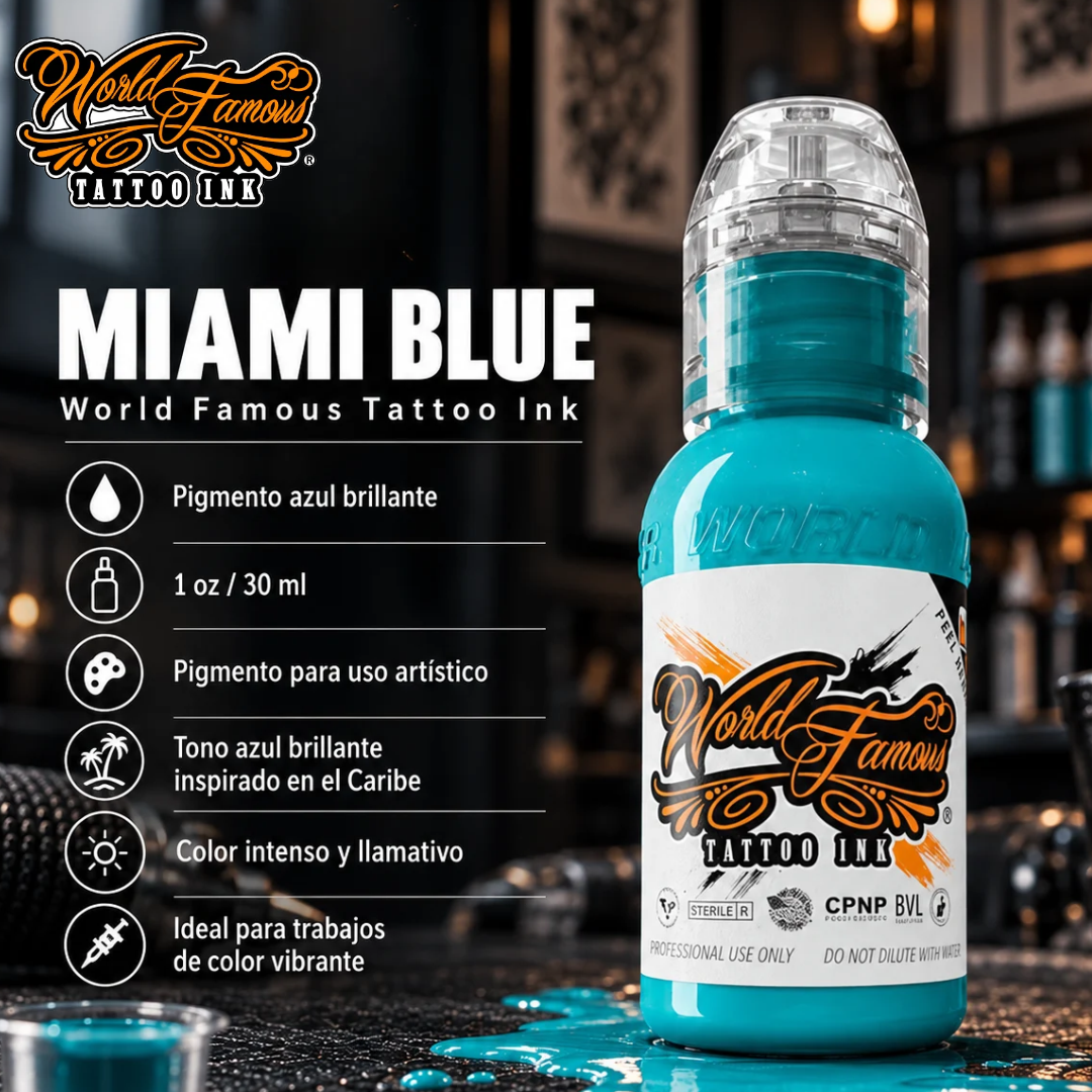 Tinta mundialmente famosa Donatello Azul 1oz