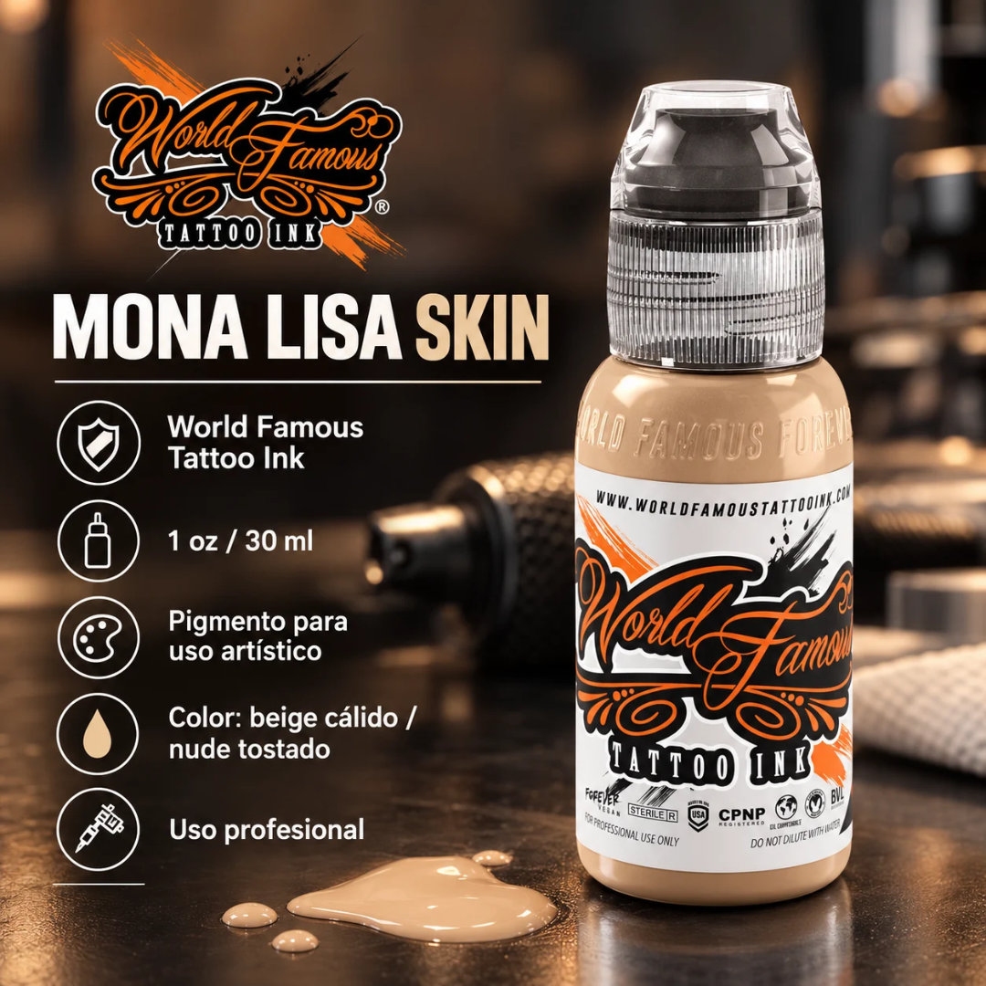 World Famous Ink Mona Lisa Skin 1oz
