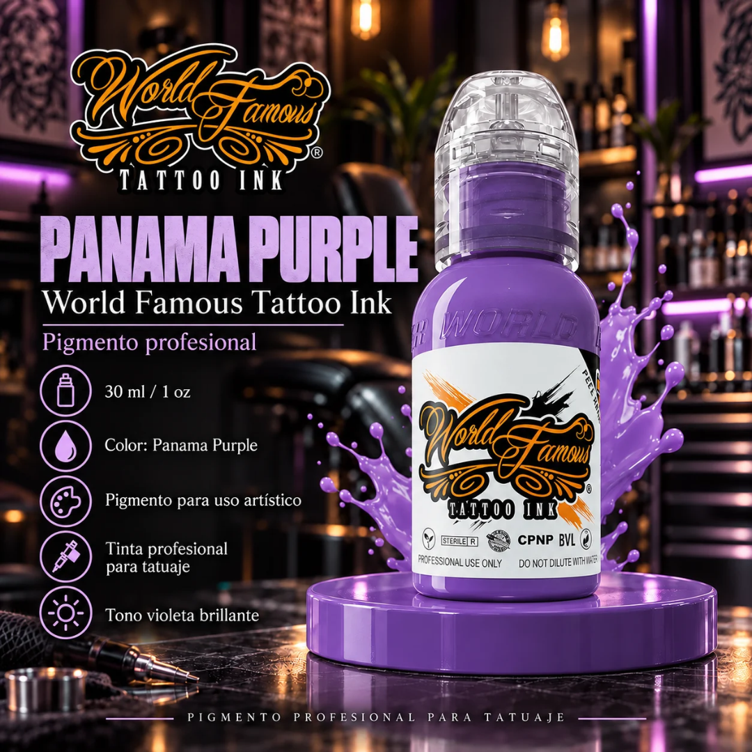 World Famous Ink Panama Purple 1oz