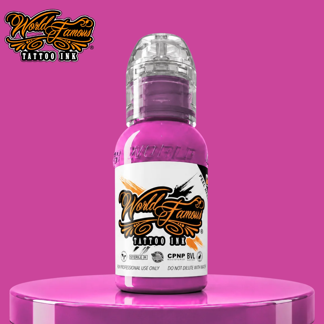 World Famous Ink Paris Pink 1oz
