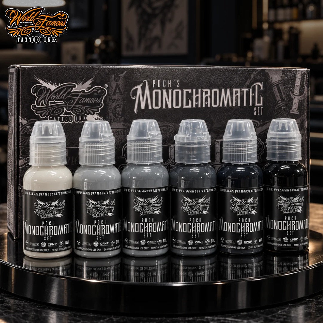 World Famous Ink Poch Monochromatic Set 1oz