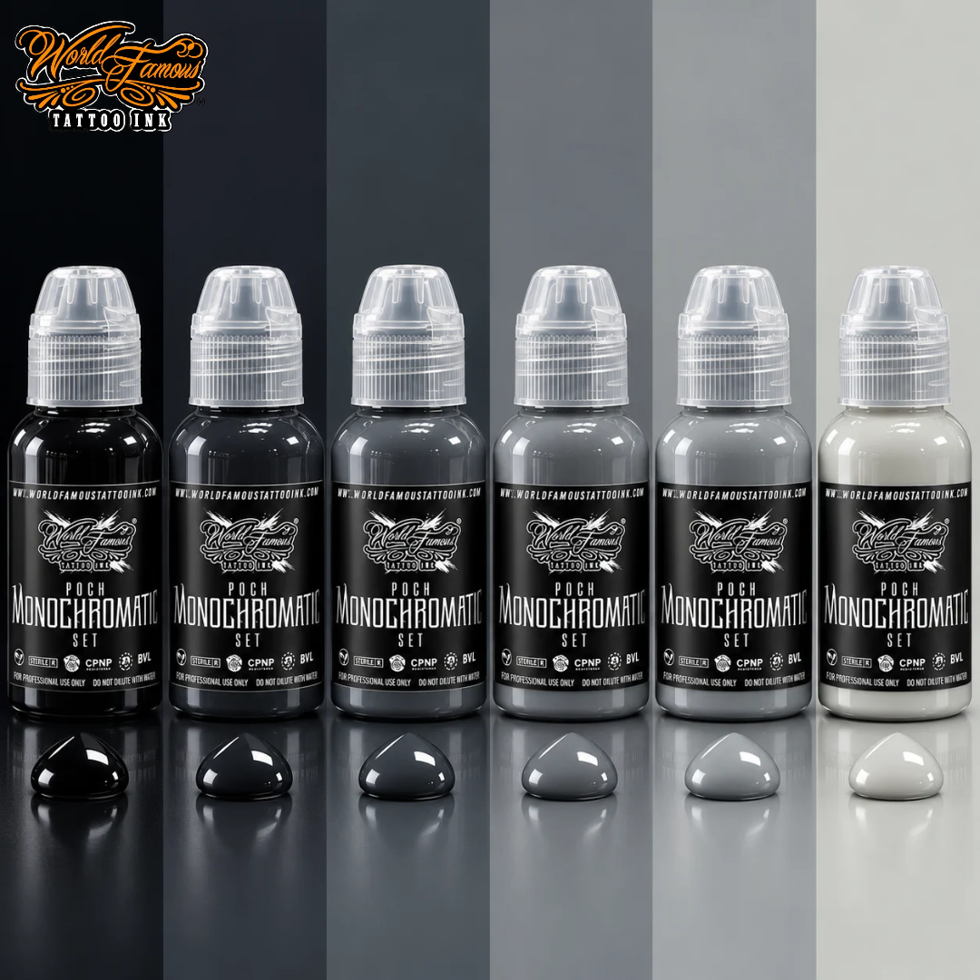 World Famous Ink Poch Monochromatic Set 1oz