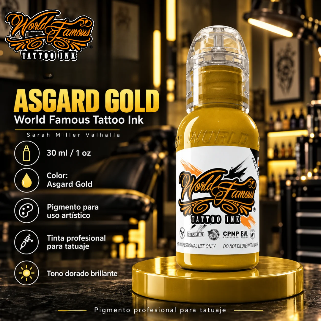 World Famous Ink Sarah Miller Valhalla Asgard Gold 1oz