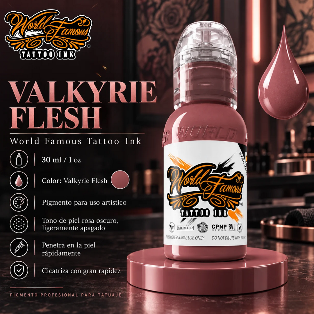 World Famous Ink Sarah Miller Valhalla Valkyrie Flesh 1oz