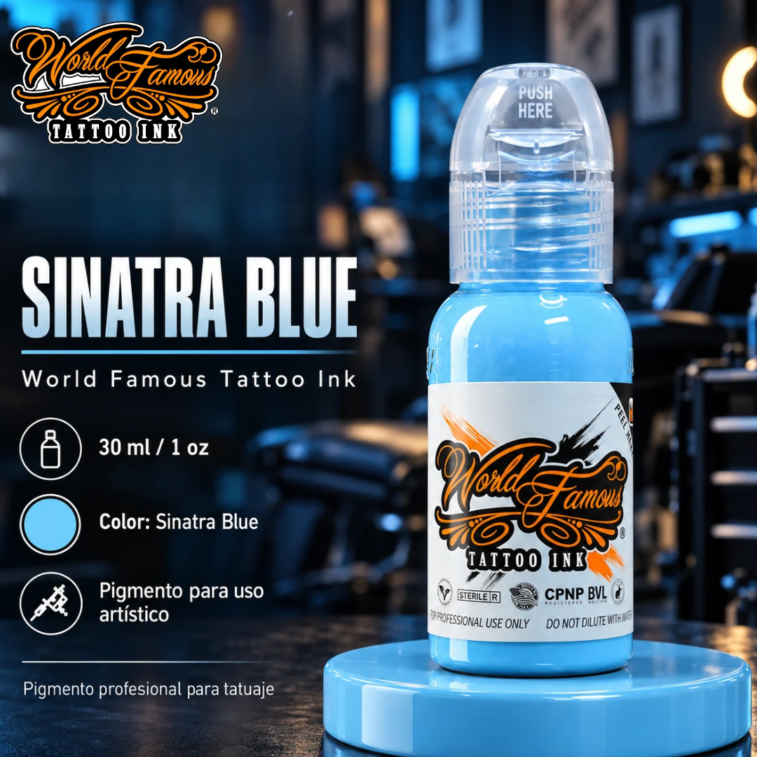 Tinta mundialmente famosa Donatello Azul 1oz