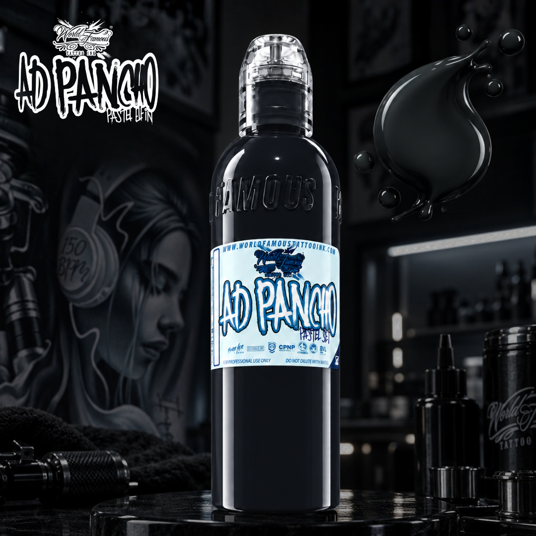 World Famous Ink AD Pancho Pastel Grey #5 120ml