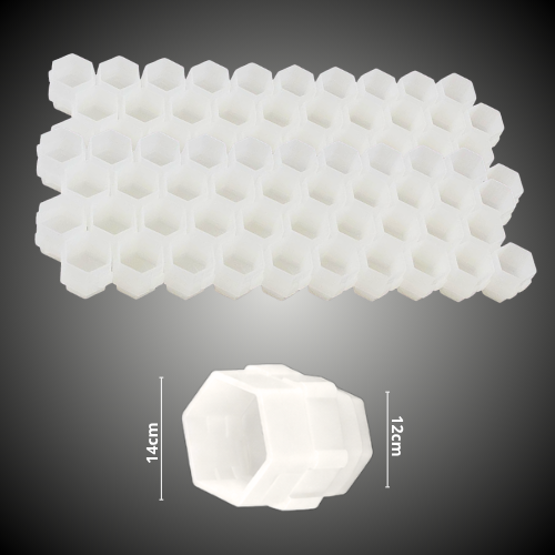 Chapéus Colmeia Brancos