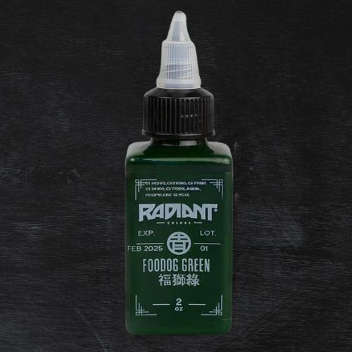 Radiant Colors Orient Ching Foodog Green 2oz