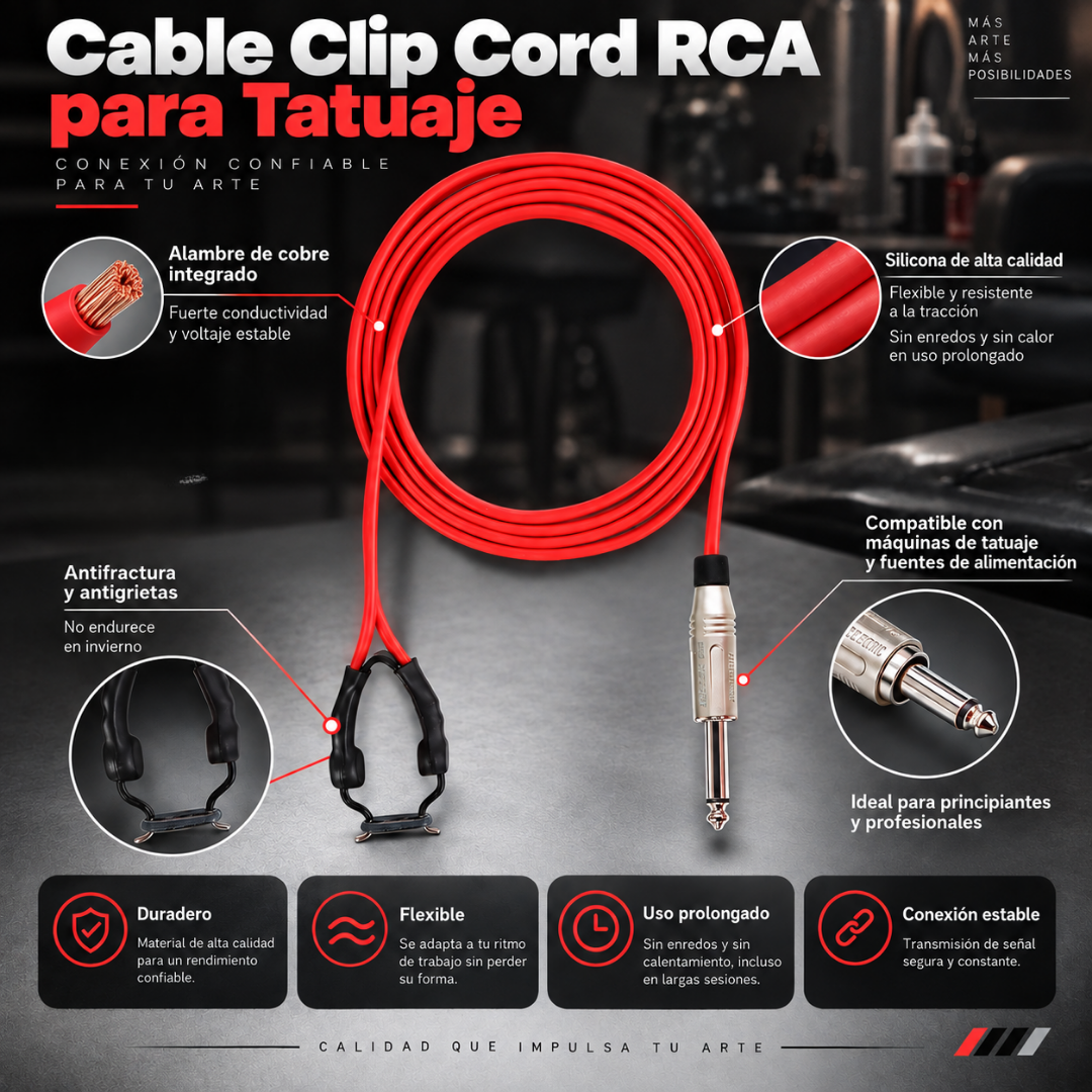 Clipcord Universal Rojo