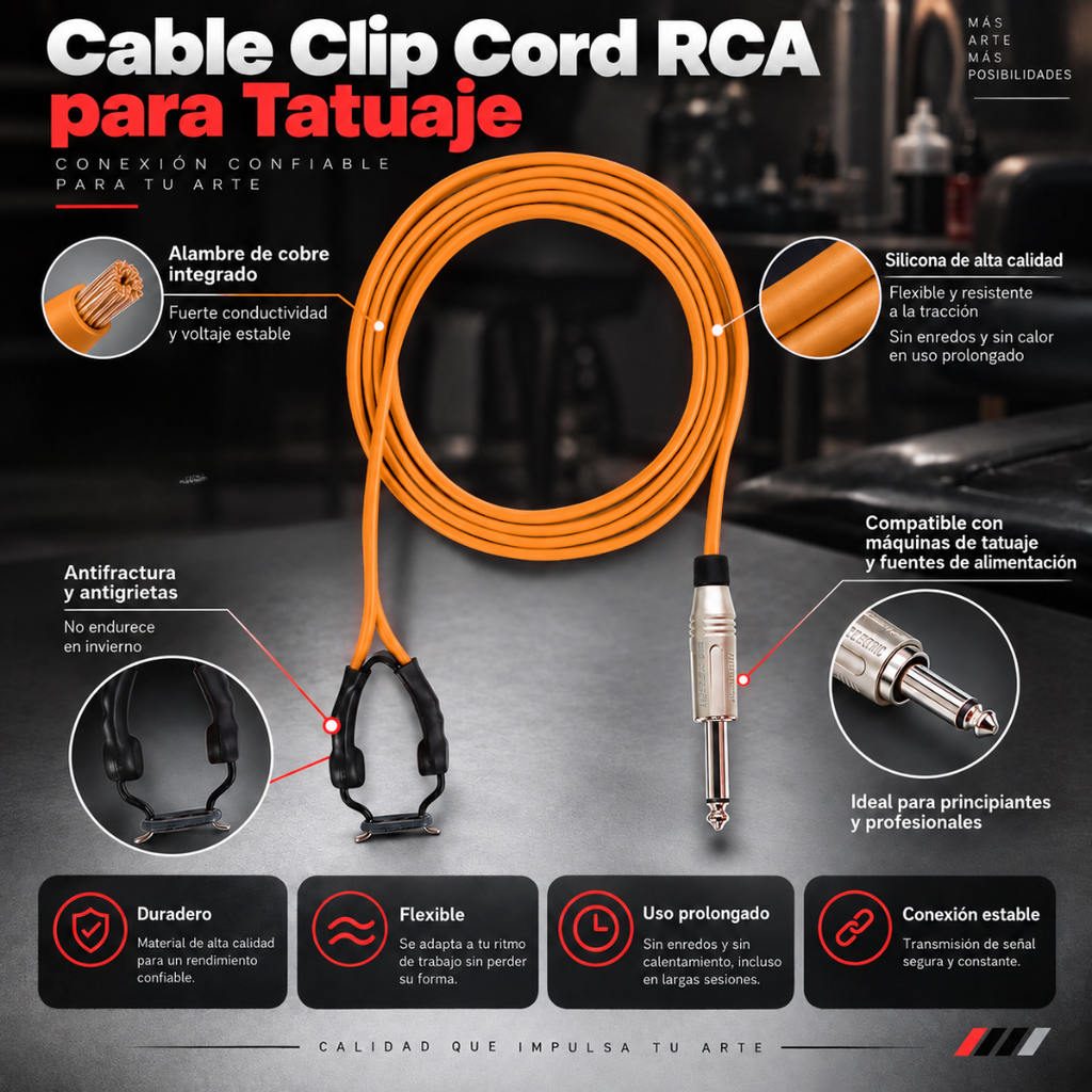 Clipcord Universal Naranja