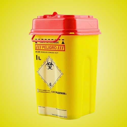 Contentor para resíduos - 1L.
