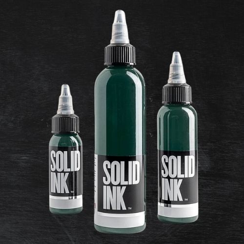 Solid Ink Dark Green