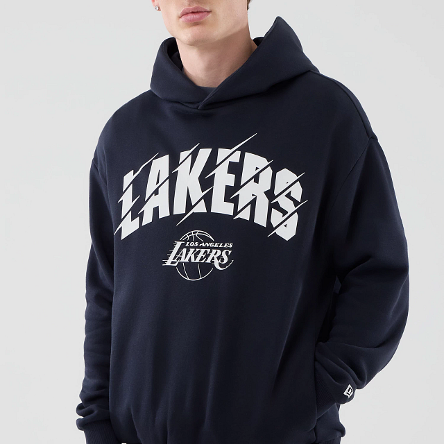 Sudadrea New Era Nba Core Plus Hoodie Loslak Nvy Talla M
