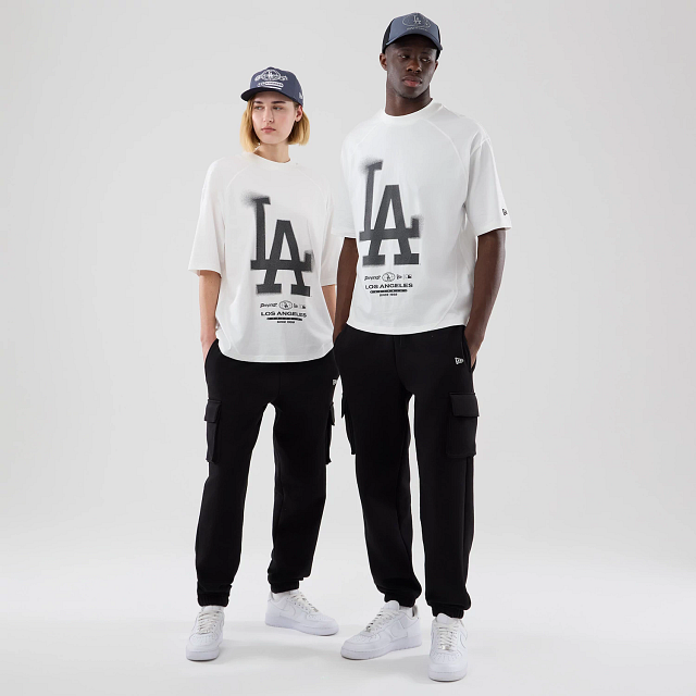 Camiseta Mlb Boxy Grphc Tee Losdod  Whi Talla M