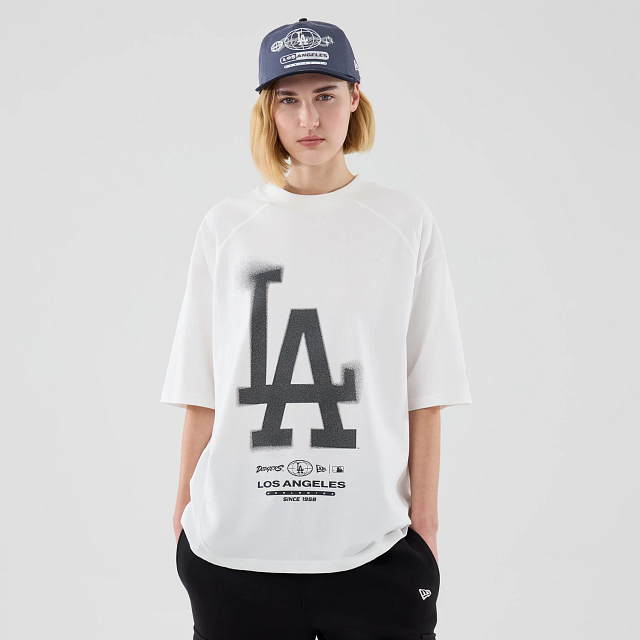 Camiseta Mlb Boxy Grphc Tee Losdod  Whi Talla M