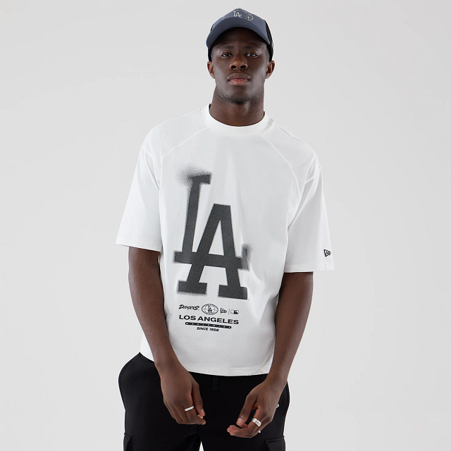 Camiseta Mlb Boxy Grphc Tee Losdod  Whi Talla M