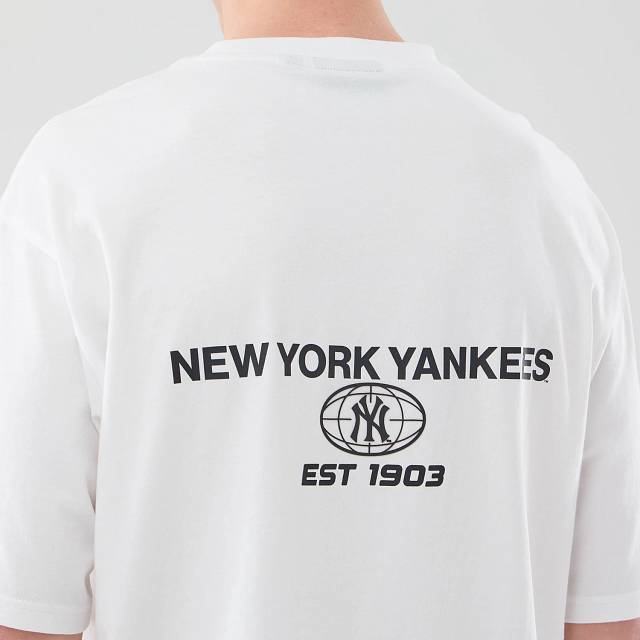 Camiseta Mlb Logo Grphc Os Tee Neyyan  Whi Talla L