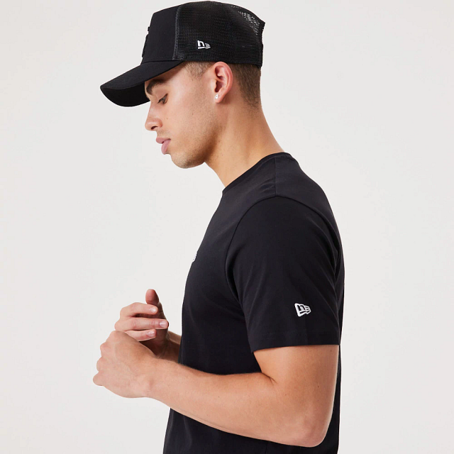 Camiseta New Era Ne Essentls Tee Newera  Blkwhi  Talla M