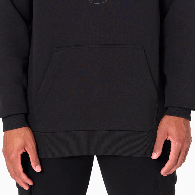 Sudadera New Era Nos NBA Regular Hoody Chibul  Blk Talla L