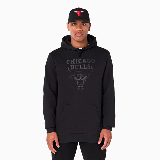 Sudadera New Era Nos NBA Regular Hoody Chibul  Blk Talla L