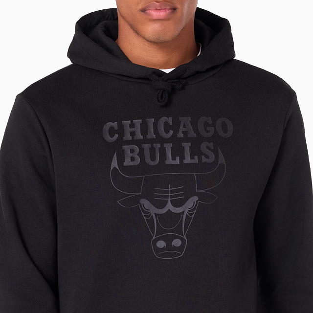 Sudadera New Era Nos NBA Regular Hoody Chibul  Blk Talla L