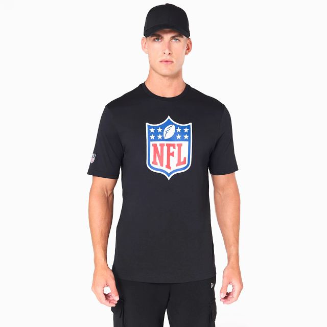 Sudadera New Era Nos NFL Regular Tee Nfllog Blk Talla XL