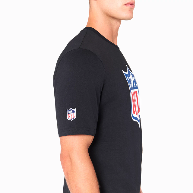 Sudadera New Era Nos NFL Regular Tee Nfllog Blk Talla XL