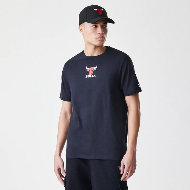 Camiseta New Era NBA CF Logo Reg Tee Chibul BLK Talla M