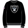 Sudadera  New Era Nos NFL Crew Neck Lasrai  Blk Talla L
