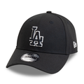 New Era Pop Outline 9Forty Losdod  Blkwhi