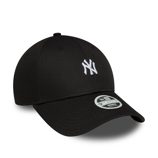 New Era Wmns Mini Logo 9Forty Neyyan Blkwhi