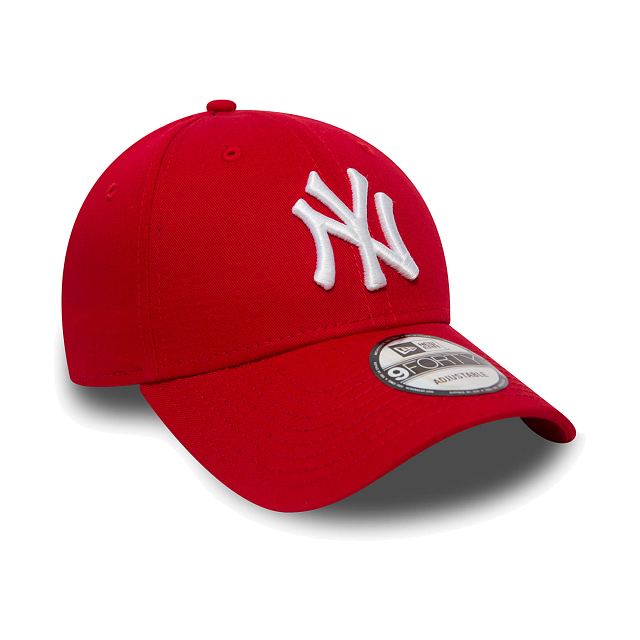 New Era 940 Leag Basic Neyyan Scarlet/White