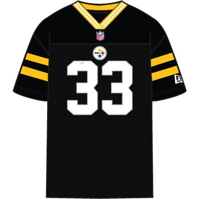 New Era Nos NFL Mesh Tee Pitste Blk Talla L