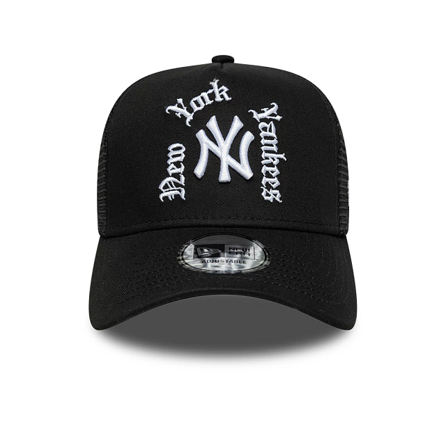 New Era Wordmark Trucker Neyyan  Blk