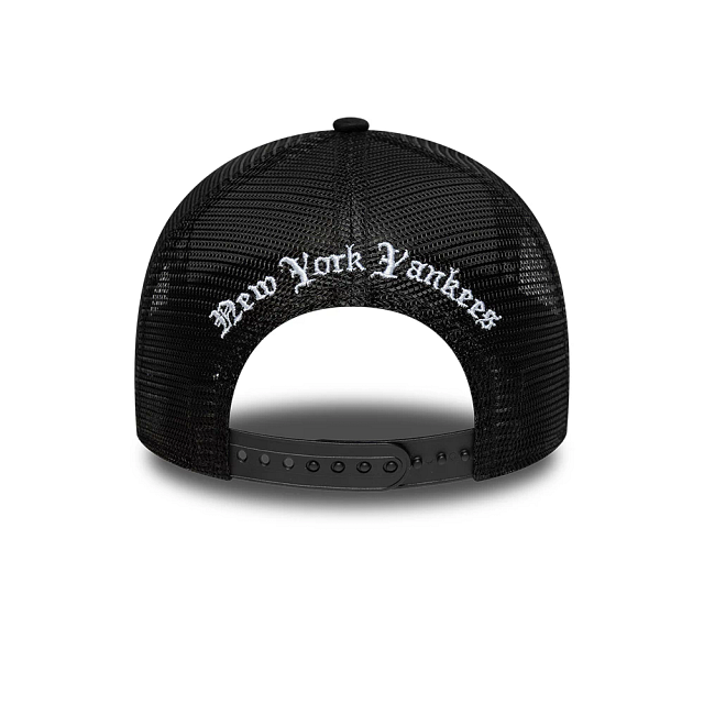 New Era Wordmark Trucker Neyyan  Blk
