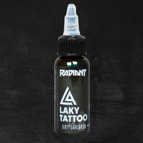 Radiant Colors Laky Dirty Dark Green 1oz