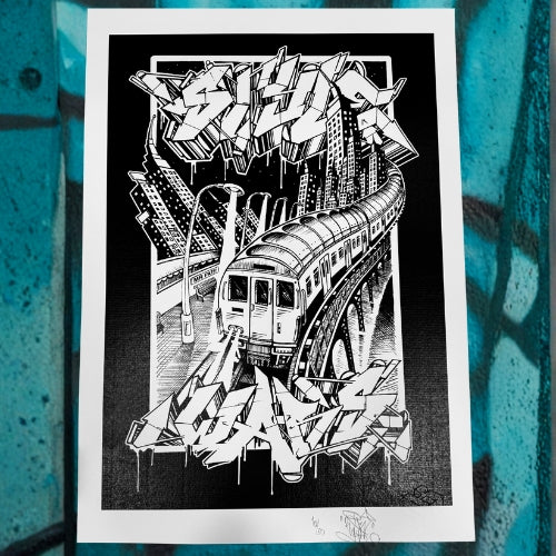 KSR 145 Lamina Edicion Limitada Tren