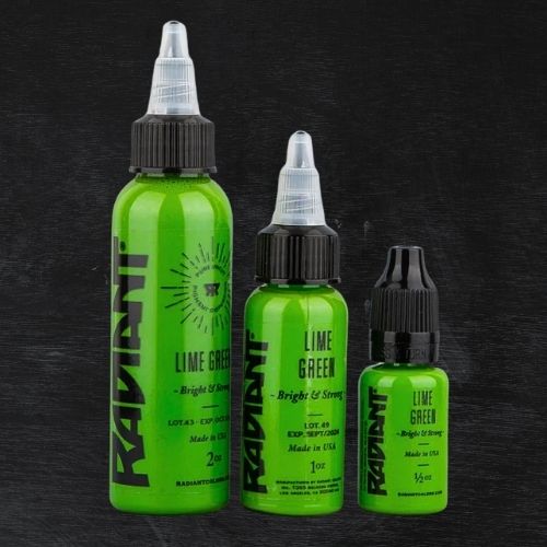 Radiant Colors Lime Green 1oz