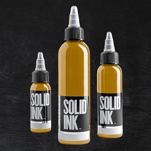 Solid Ink Opaque Earth Mustard 30ml