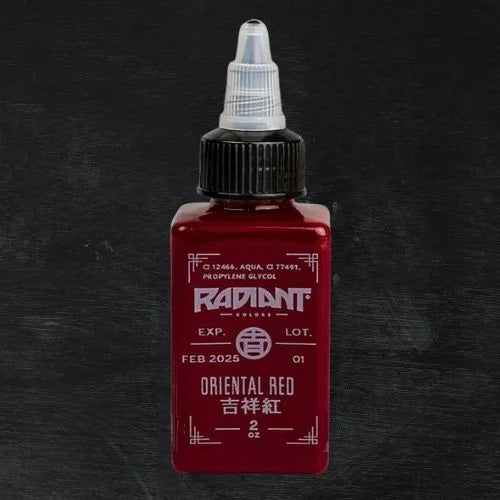 Radiant Colors  Orient Ching Oriental Red 2oz