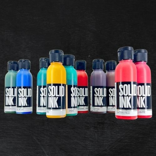 Solid Ink Set Old Pigments 10x2oz