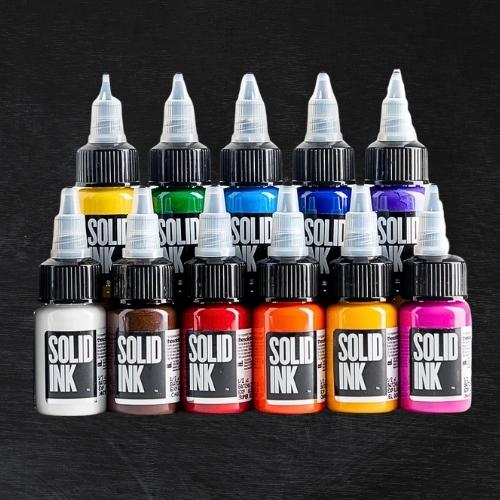 Solid Ink Set Mini Travel 11x0.5oz