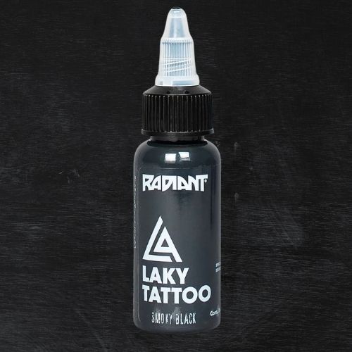 Radiant Colors Laky Smoky Black 1oz