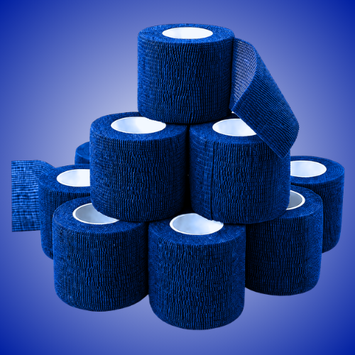 Venda Cohesiva Elástica Azul