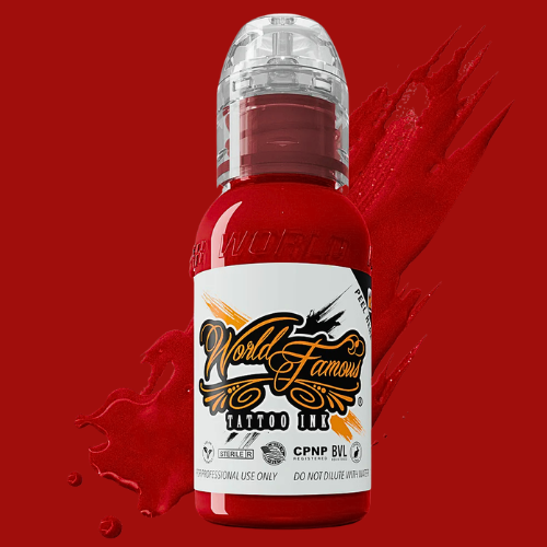 Tinta Paul Rogers Vermelha, Famosa no Mundo, 28g