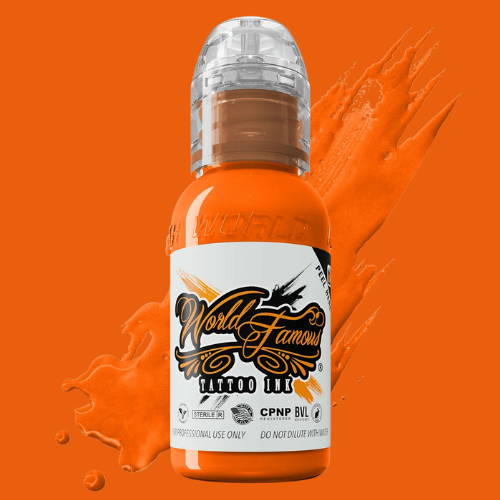 Tinta mundialmente famosa Everest Laranja 1oz